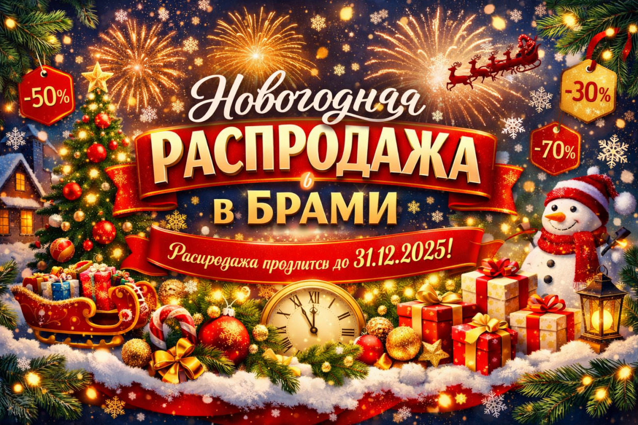 Новогодняя распродажа