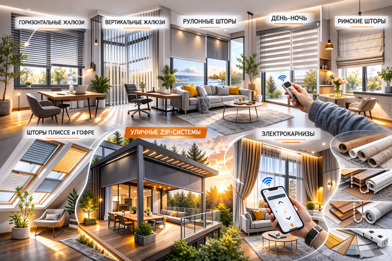 Современные солнцезащитные системы Современные солнцезащитные системы