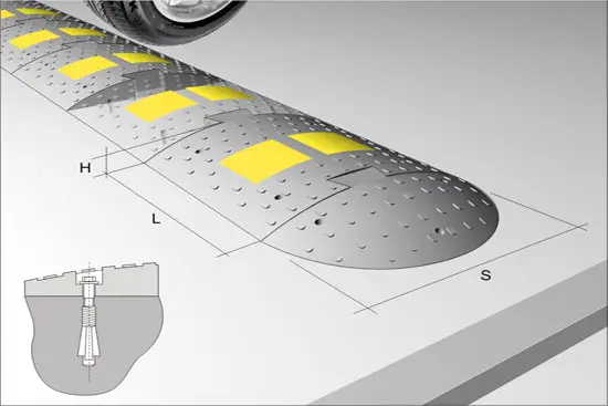 Искусственные дорожные неровности Установка дорожных препятствий преследует единственную цель – принудительное снижение скорости автомобиля.