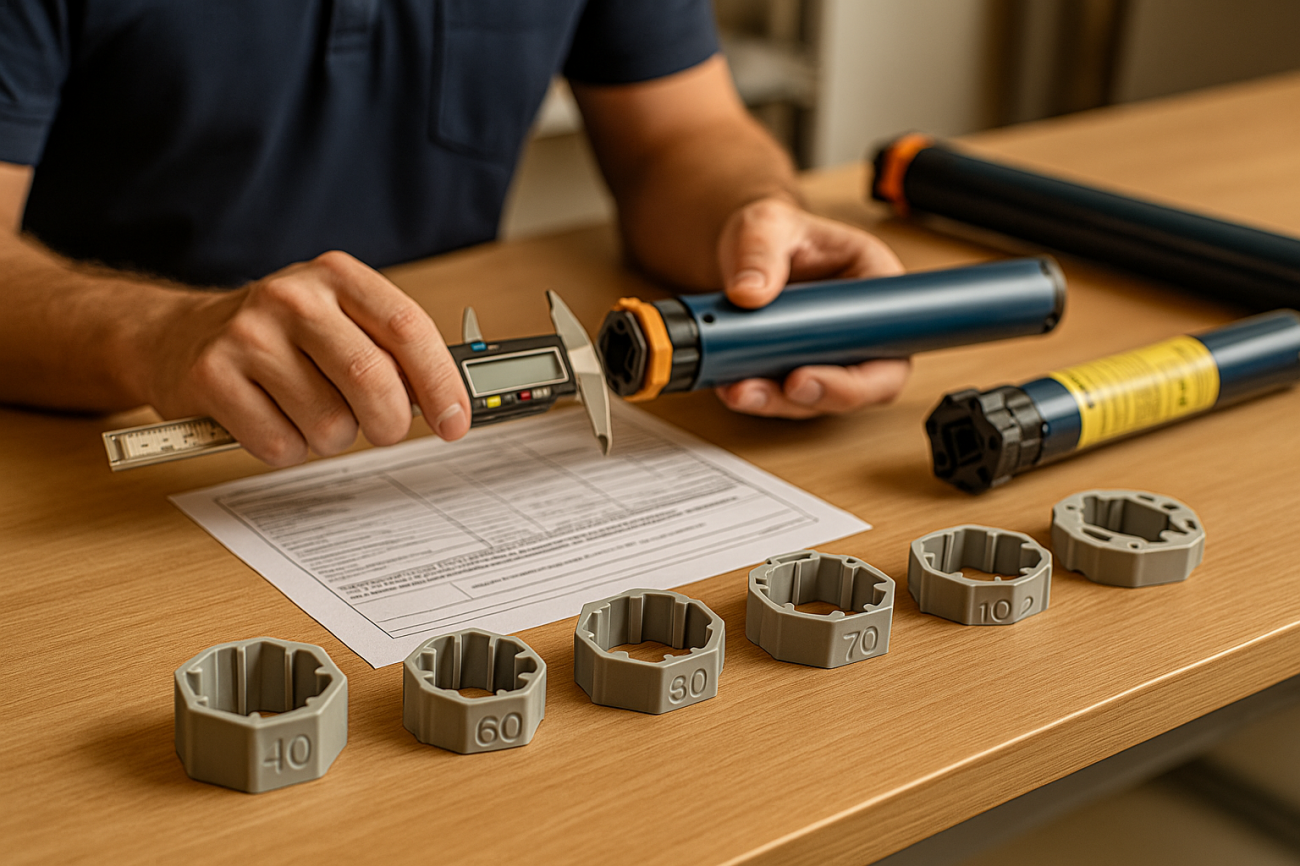 Подбор автоматики для роллет Подбор автоматики для роллет - алгоритм и совместимость брендов