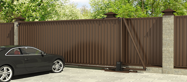 Откатные ворота Revolution Откатные ворота Revolution