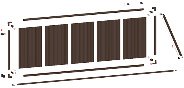Откатные ворота Revolution Откатные ворота Revolution