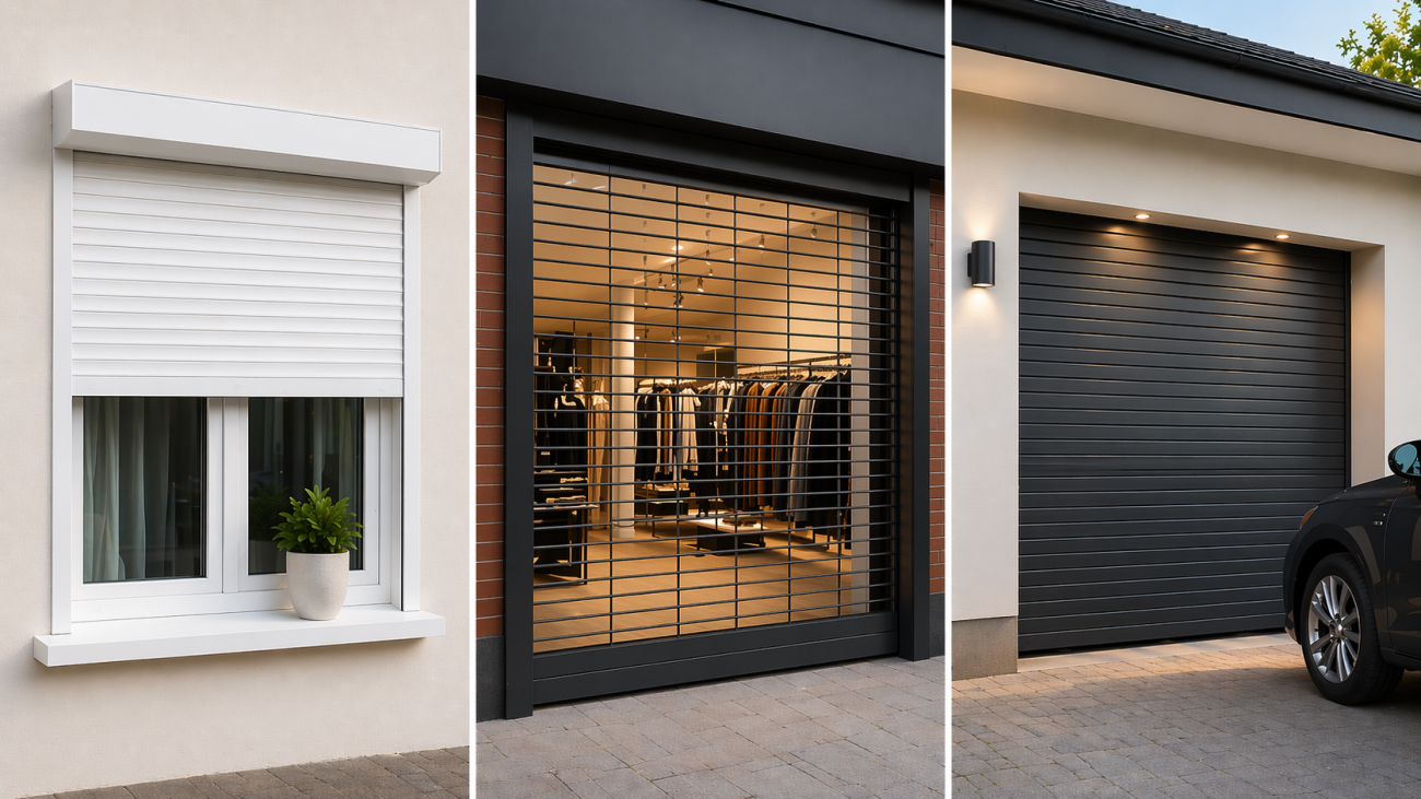 Какие рольставни лучше для дома, магазина и гаража