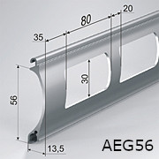 Профиль решетчатый AEG56 Профиль решетчатый AEG56