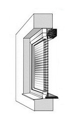 Встроенный наружный монтаж Встроенный наружный монтаж