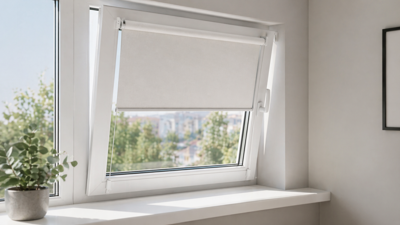 Рулонные шторы MINI для пластиковых окон