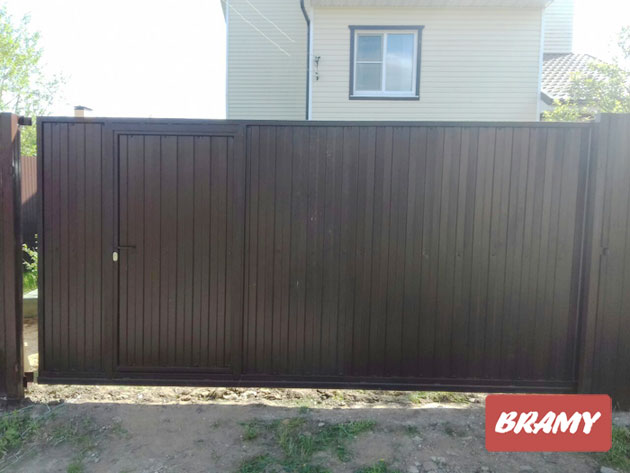 Откатные ворота в Жилино Установка откатных ворот в Жилино