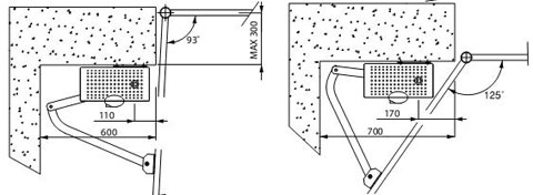 Рекомендации по применению автоматики Igea в зависимости от параметров ворот: Рекомендации по применению автоматики Igea в зависимости от параметров ворот: