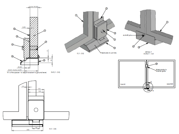 Замок электромеханический FAAC 712650 Замок электромеханический FAAC 712650