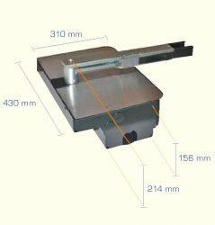 Roller 24 привод для распашных ворот Габаритные размеры Roller 24 привод для распашных ворот Габаритные размеры
