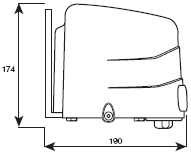 Привод ROGER R23/371 для распашных ворот Габаритные размеры Привод ROGER R23/371 для распашных ворот Габаритные размеры